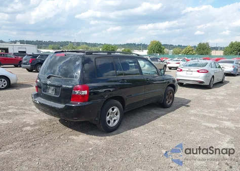2005 Toyota Highlander from USA, damaged, VIN JTEGD21A150106448